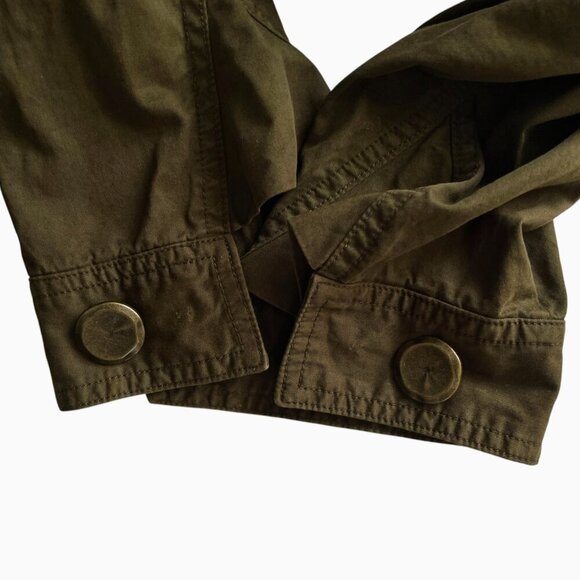 Zadig & Voltaire Kayak Bis Jacket Military Green XS Skull Guitar Patch - Picture 6 of 11